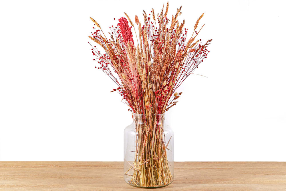 Dried Flowers - Pink Xl - Dried Bouquet - 70Cm