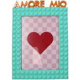 Amore Mio Polyresin Photo Frame Turquoise 13X18Cm