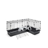 Savic Clubix Corner Knaagdierkooi Zwart