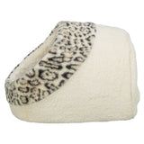 Trixie Kattenmand Iglo Leo Soft Pluche Creme / Panterprint