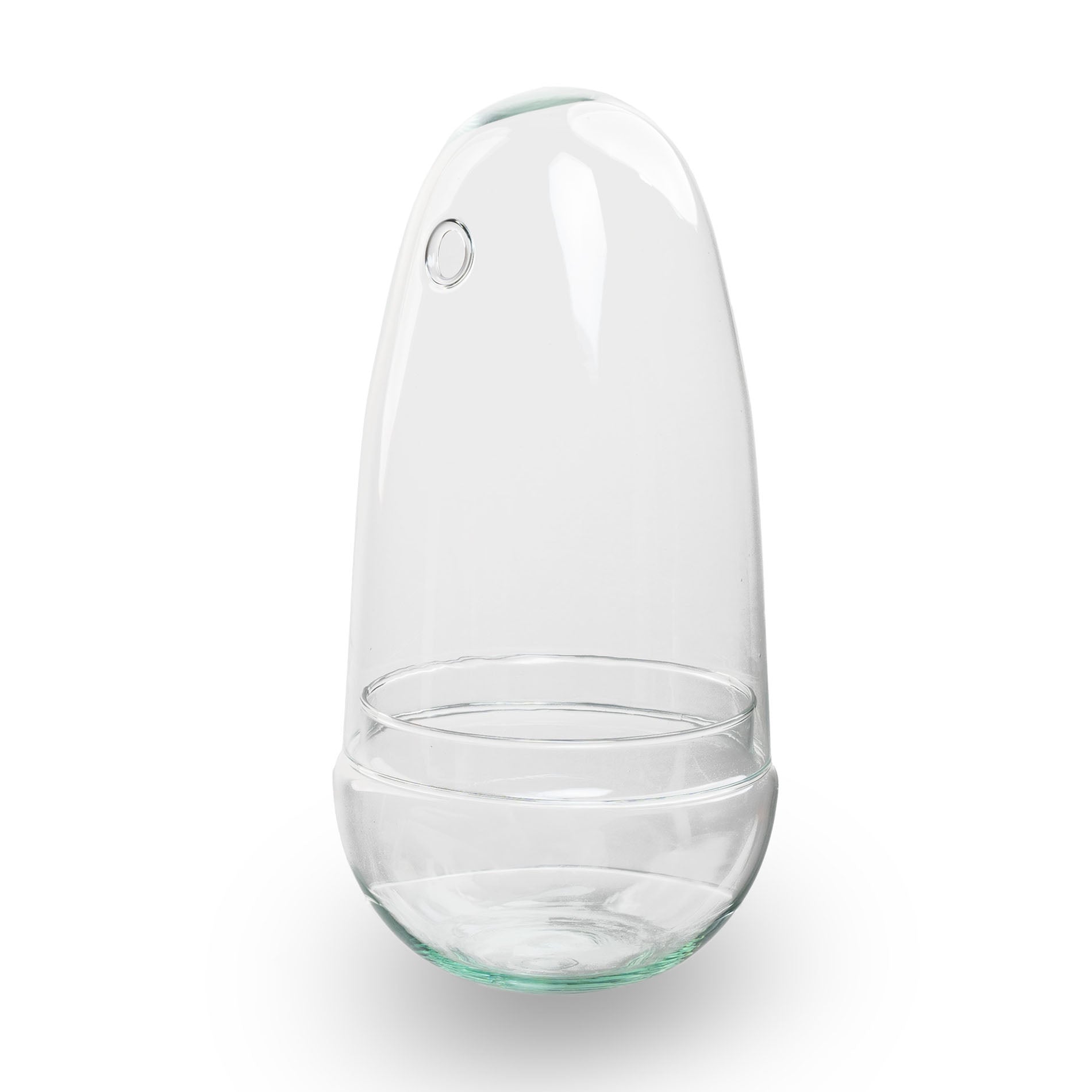 Egg - Glass Bulb - Bell Jar - Terrarium ↑ 25.5 Cm - Model: Egg