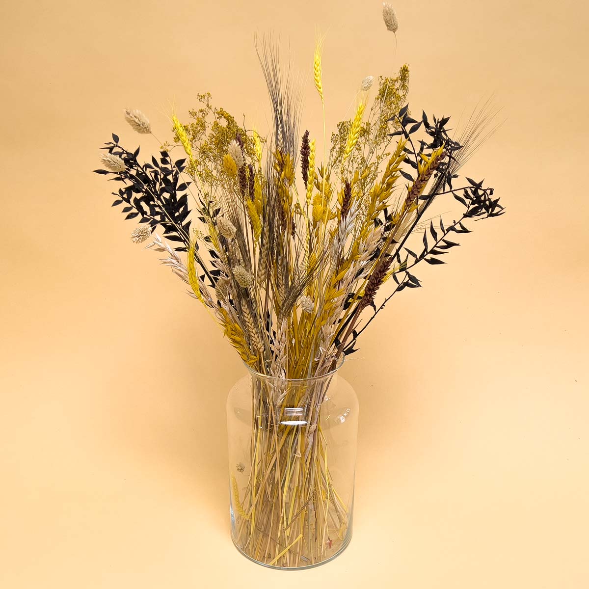 Bouquet Of Dried Flowers - Yellow