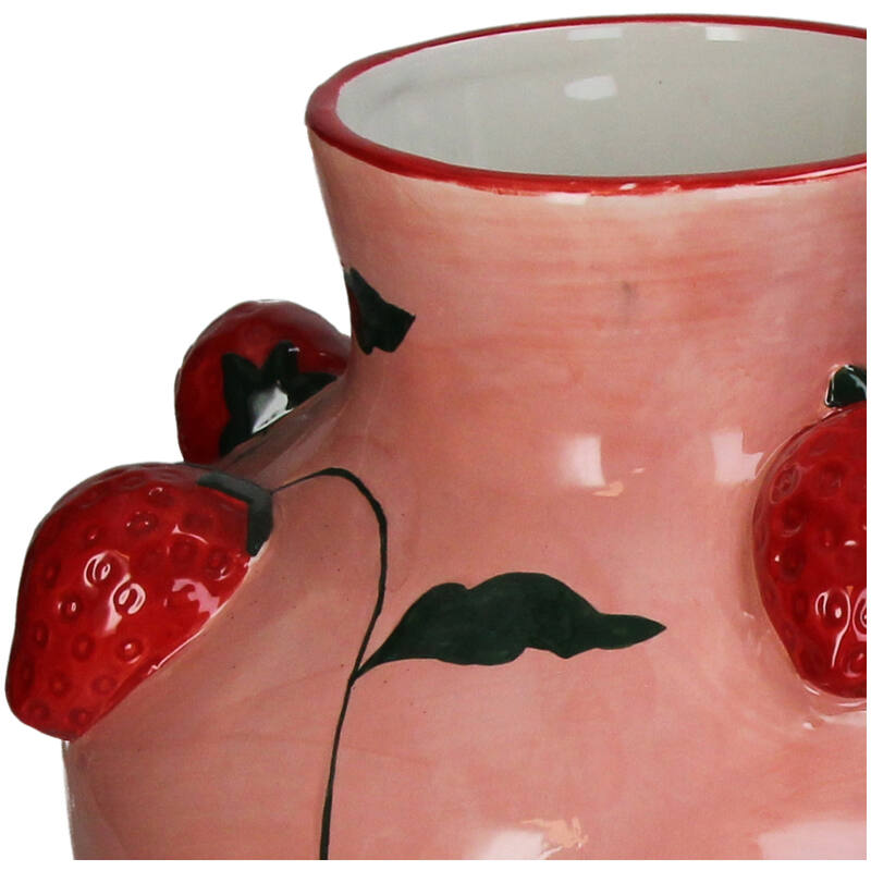 Vase Strawberry Dolomite - 30 Cm