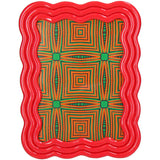 Curved Photo Frame Polyresin - Pink