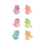 Glow In The Dark - Unicorns - Multi ↑ 2,5 Cm - 6 Pcs