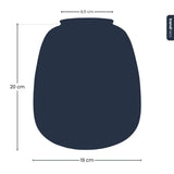 Terrarium Bottle ‘Emma Mini’ With Cork - Closed Terrarium Ø 19 Cm ↑ 20 Cm