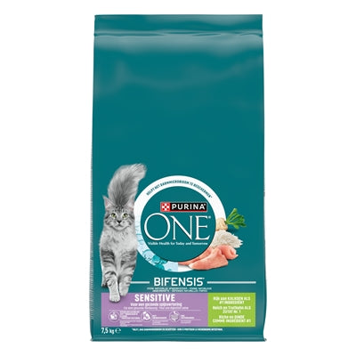 Purina One Sensitive Kalkoen / Rijst