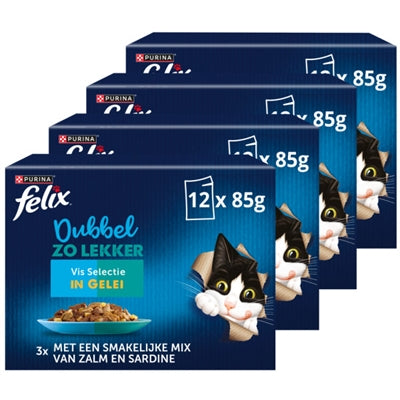 Felix Dubbel Zo Lekker Vis Selectie In Gelei